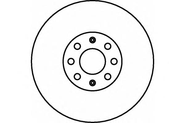 8DD355112601 HELLA freno de disco delantero