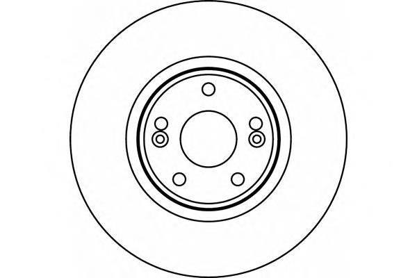 8DD355109291 HELLA disco de freno delantero