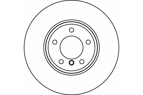 8DD355109911 HELLA freno de disco delantero