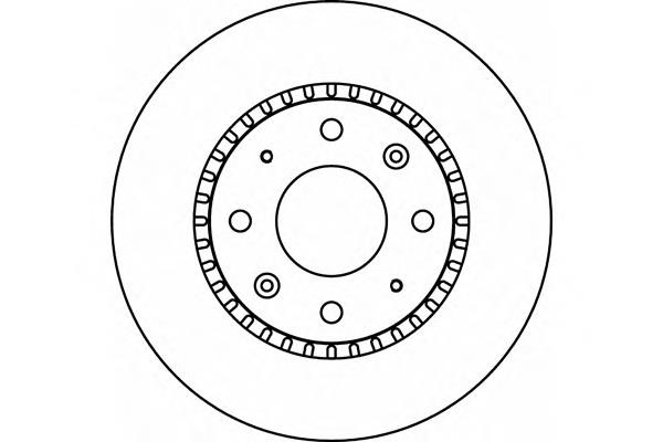 8DD 355 111-781 HELLA freno de disco delantero