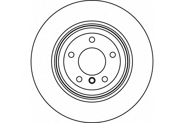 8DD355111961 HELLA disco de freno trasero