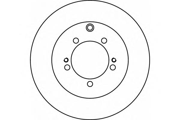 8DD 355 111-491 HELLA disco de freno trasero