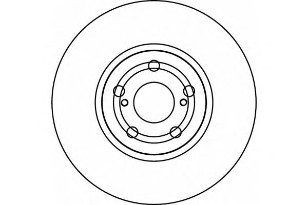 8DD 355 111-631 HELLA freno de disco delantero