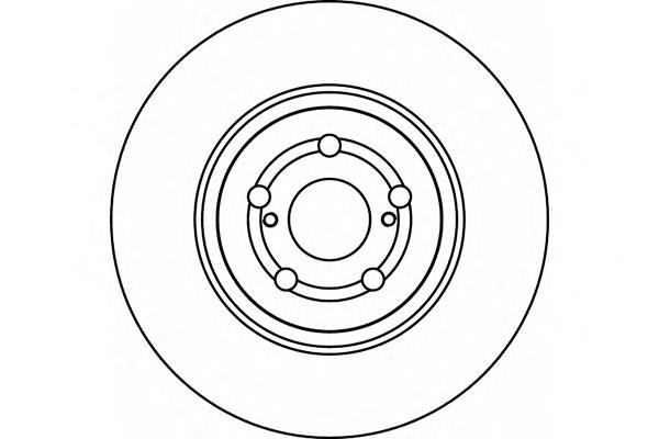 8DD355111641 HELLA freno de disco delantero