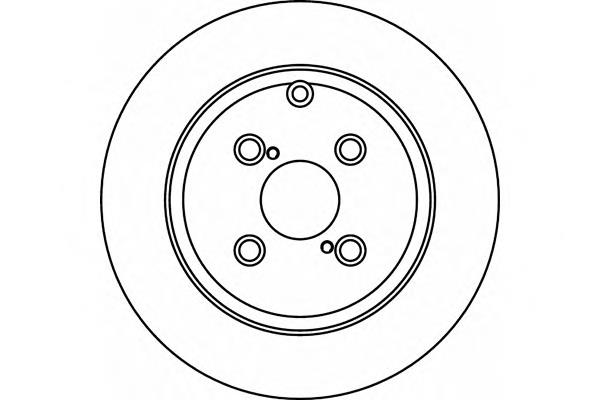 8DD355110511 HELLA disco de freno trasero