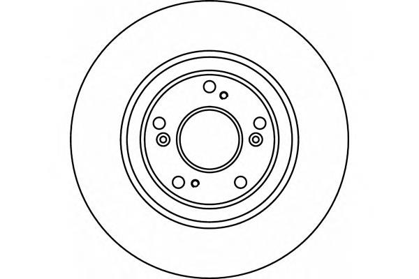 8DD355110301 HELLA disco de freno delantero