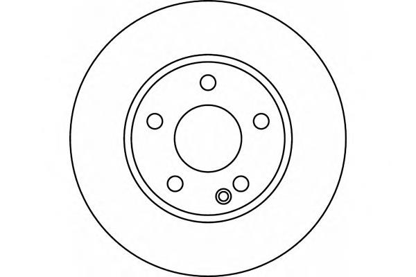 8DD355111031 HELLA freno de disco delantero