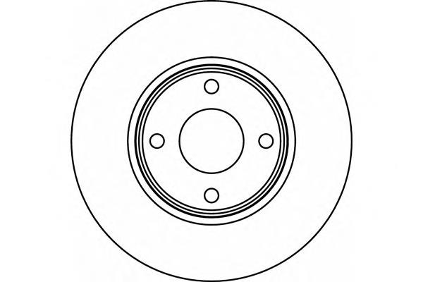 Freno de disco delantero 8DD355110981 HELLA