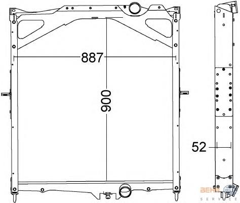 Água radiador Volvo 1676635 precio, desde 479,20 EUR