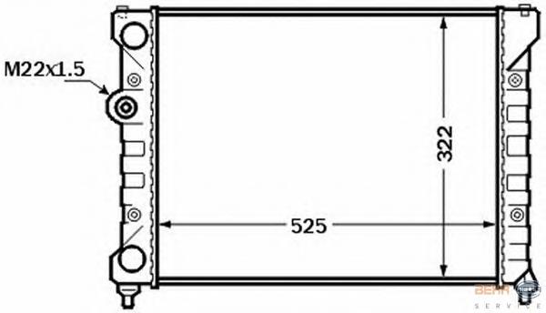 Comprar 6K0121253AD VAG Radiador de auto