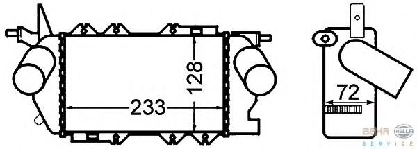 Enfriador de aire de admisión Maxgear AC640749