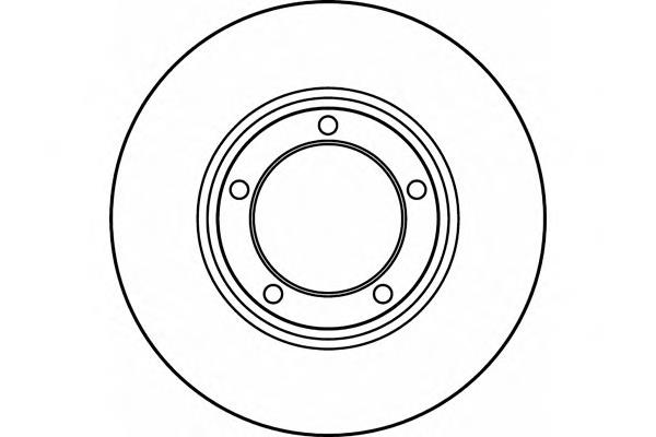 8DD355107141 HELLA freno de disco delantero