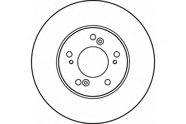 8DD 355 107-131 HELLA freno de disco delantero