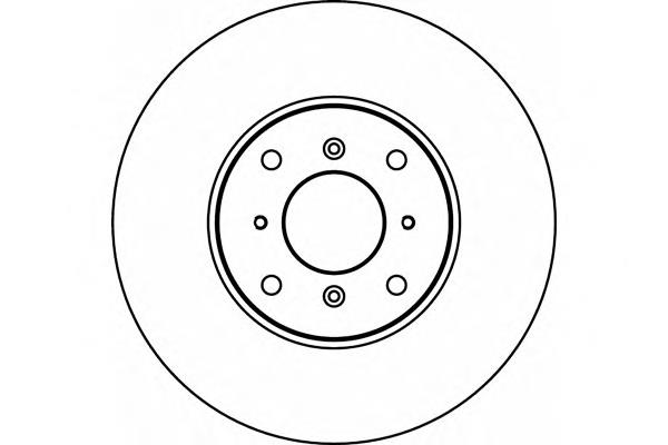 8DD355108131 HELLA freno de disco delantero