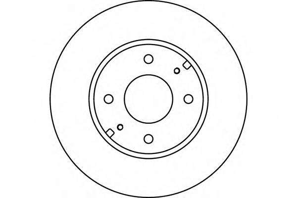 8DD355107031 HELLA freno de disco delantero