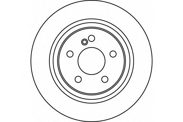 8DD355106901 HELLA disco de freno trasero