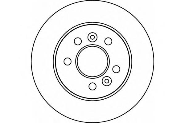 8DD355106441 HELLA disco de freno trasero