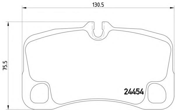 Pastillas de freno traseras 8DB355013791 HELLA