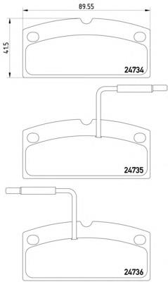 Comprar PA021AF Japan Parts Pastillas delanteras de freno