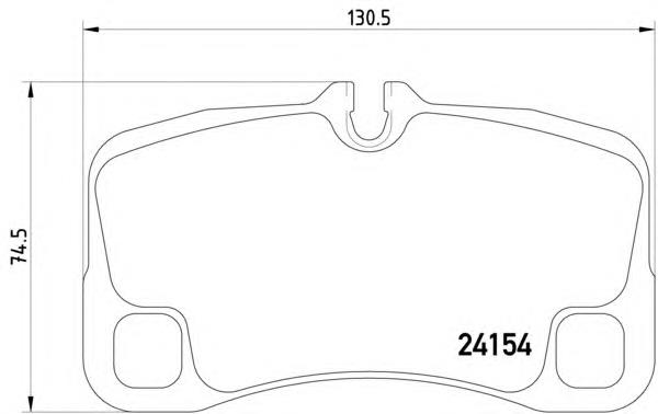 8DB355013601 HELLA pastillas de freno traseras