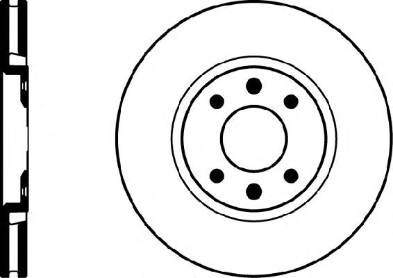 8DD355105051 HELLA freno de disco delantero