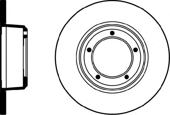 Comprar 8DD355101591 HELLA Freno de disco delantero