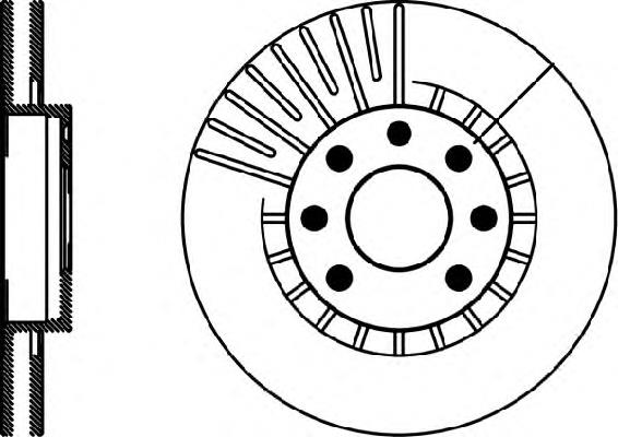 8DD355101491 HELLA freno de disco delantero