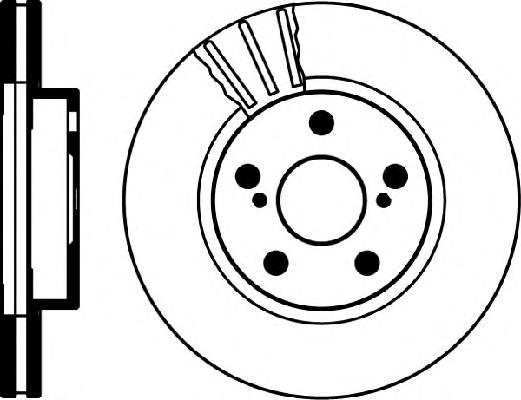 8DD 355 104-891 HELLA freno de disco delantero