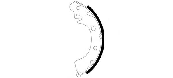 Zapatas de freno traseras Mitsubishi Galant IV desde 27,03 €