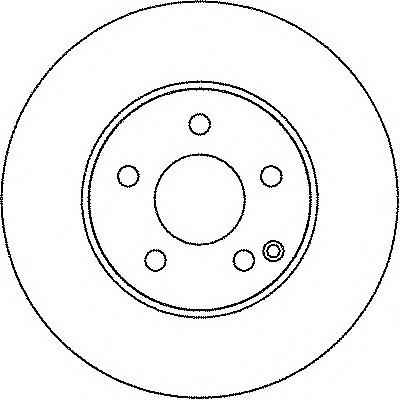 8DD 355 114-201 HELLA freno de disco delantero