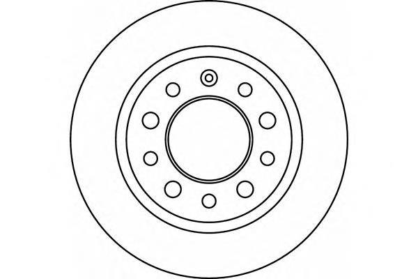 8DD355114531 HELLA disco de freno trasero