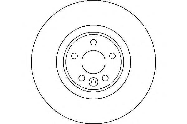 8DD355114691 HELLA freno de disco delantero