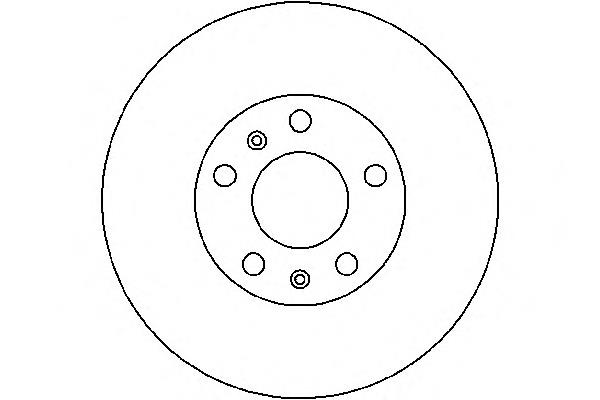 Disco de freno trasero 8DD355113321 HELLA