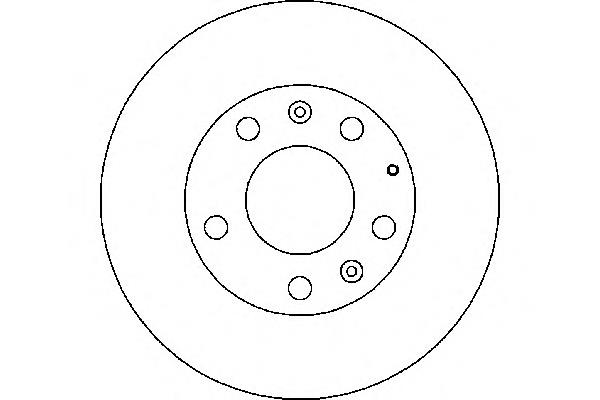 8DD355115311 HELLA freno de disco delantero