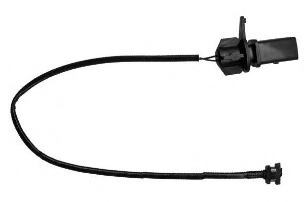 1987473595 Bosch Sensor de desgaste de pastillas de freno delantero derecho