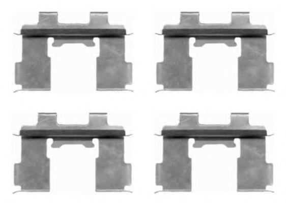 Juego de resortes de sujeción de pastillas de freno delanteras Suzuki 5523560B00 precio, desde 7,93 EUR