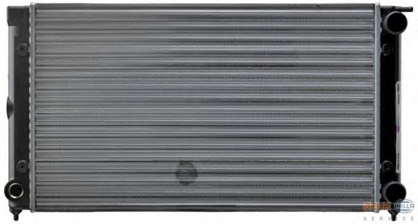 Radiador de água HELLA 8MK376713301