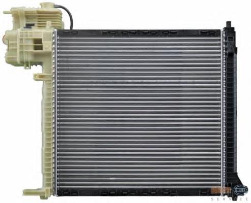 Radiador refrigeración del motor 8MK376714321 HELLA