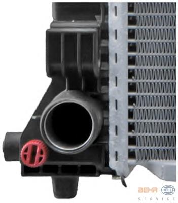 Radiador 8MK376714301 HELLA