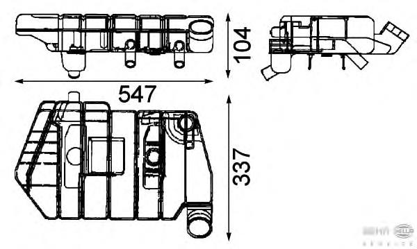 Comprar 8MA376705071 HELLA Deposito expansion