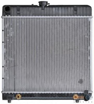 Radiador refrigeración del motor 8MK376710531 HELLA