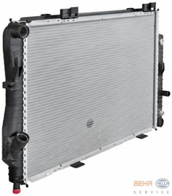 Radiador de água HELLA 8MK376711231