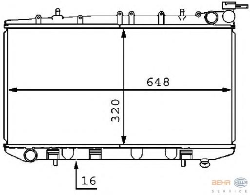 Comprar 2141057Y00 Nissan/Infiniti Radiador de auto