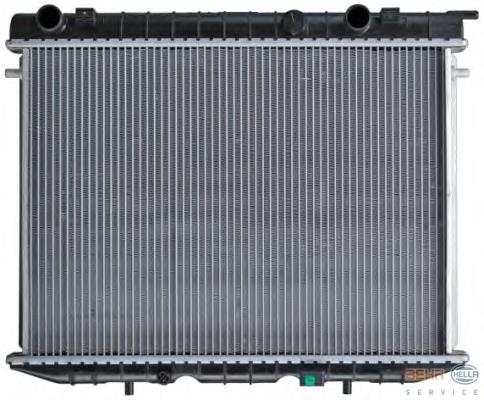 Radiador refrigeración del motor 8MK376708601 HELLA