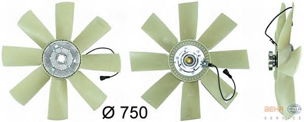Embrague, ventilador de refrigeración HELLA 8MV376731481 precio, desde 515,47 EUR