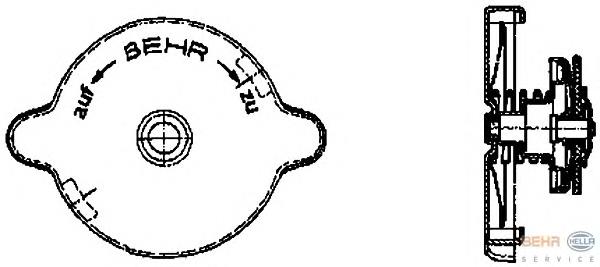 4677493AA Chrysler Tapa de radiador