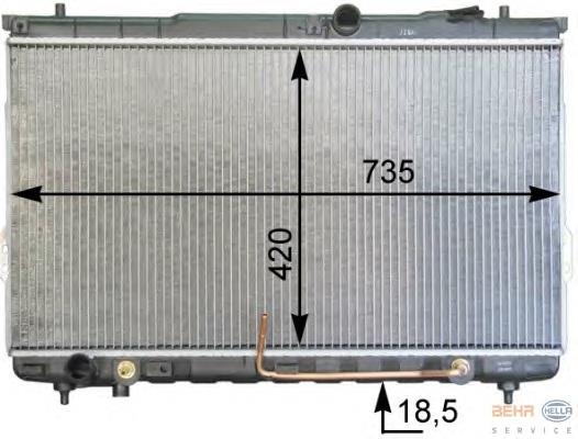 Água radiador Hyundai/Kia 2531026470 precio, desde 120,52 EUR