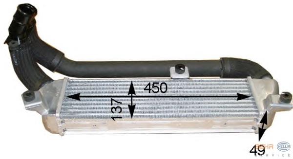 282712A302 Hyundai/Kia Radiador de intercooler
