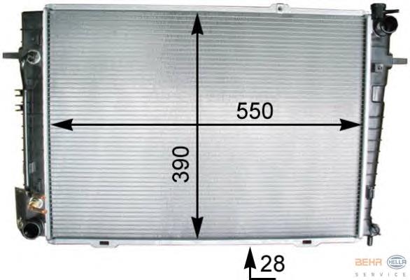 Comprar 253102E700 Hyundai/Kia Radiador de auto
