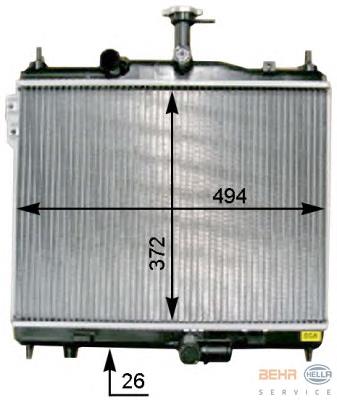 Comprar 67512 Nissens Radiador de auto